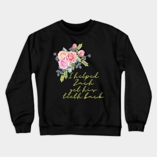 Floral Zach's Hero Crewneck Sweatshirt